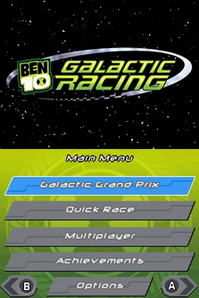 Ben 10 - Galactic Racing (USA) (En,Fr,De,Es,It) screen shot title